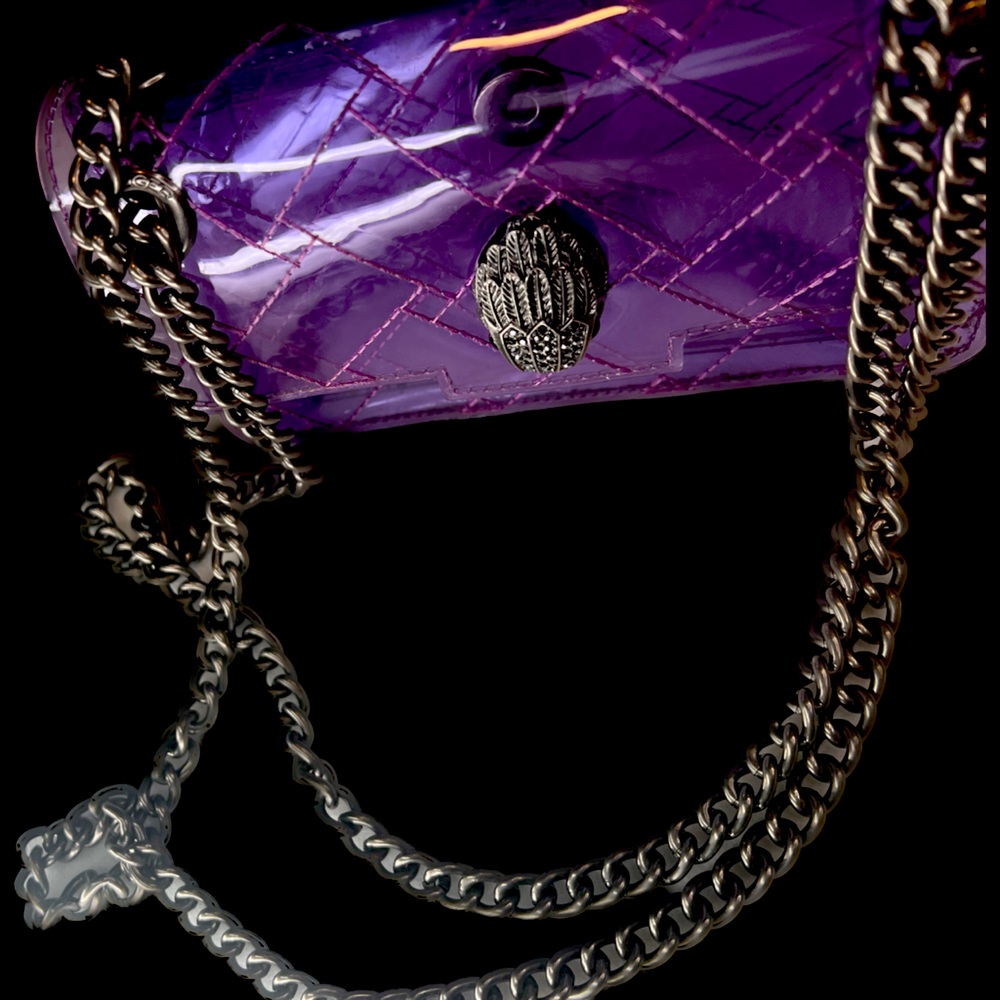 Purple Kurt Geiger vinyl crossbody 💜💜💜